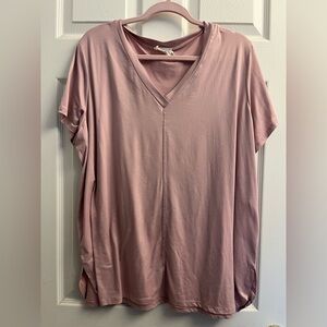 Ninexis Disty Rose V-Neck Women's Top 2x